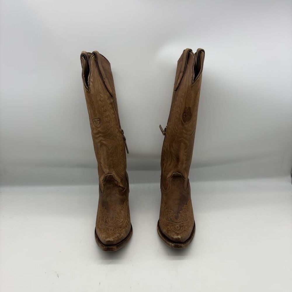 Ariat Brown Distressed Western Heeled Boot